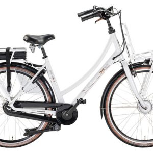 Freebike Bronx Transporter Dames E-Bike Nexus 7 – Wit Glans