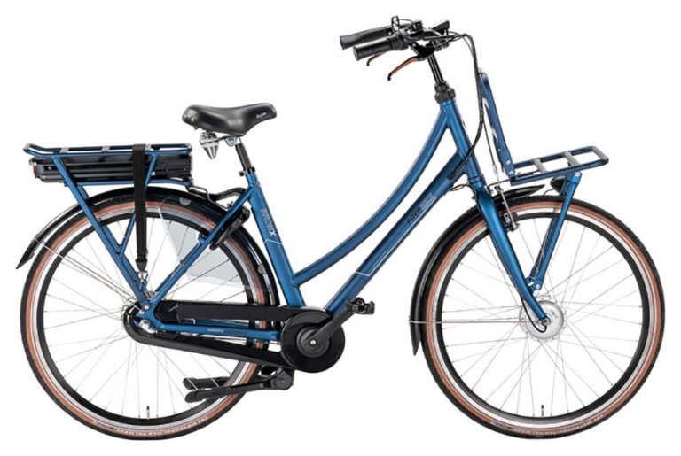 Freebike Transporter Bronx Dames E-Bike Nexus 7 – Jeans Blauw