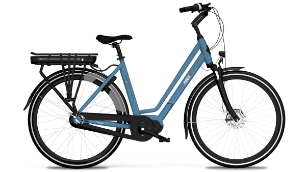Freebike Manhattan electrische damesfiets Pearl Grey – Demo Model