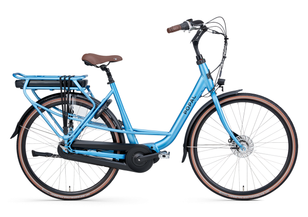 Popal Maeve FM Elektrische Moederfiets 47cm (XS) Mat Blauw