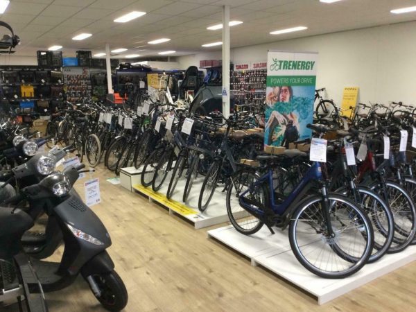 VERKOCHT – Stella Dolce Elektrische Dames Transportfiets N7 Mat Wit