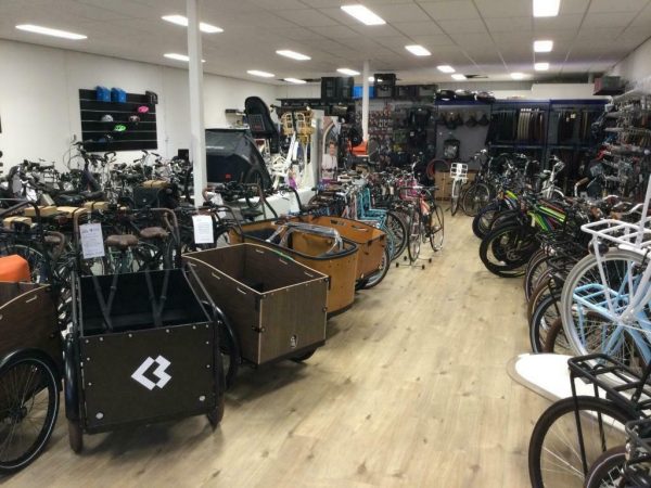 VERKOCHT – Stella Dolce Elektrische Dames Transportfiets N7 Mat Wit