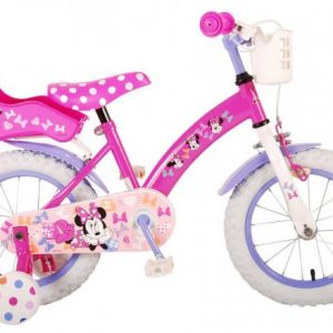 Disney Minnie Cutest Ever! – Kinderfiets – Meisjes – 14 inch – Roze