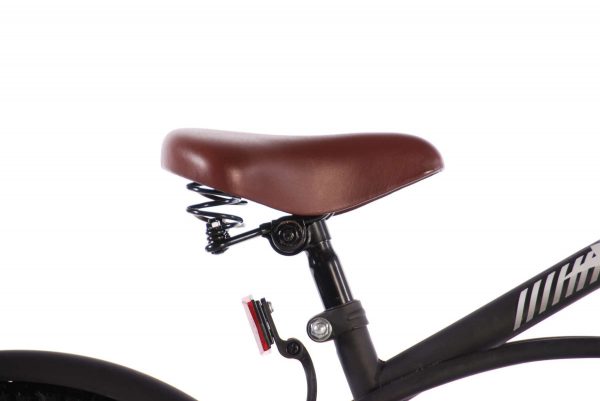 Volare Black Cruiser Kinderfiets – Jongens – 18 inch – Zwart – 95% afgemonteerd