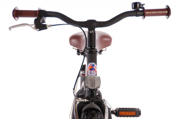 Volare Black Cruiser Kinderfiets – Jongens – 18 inch – Zwart – 95% afgemonteerd