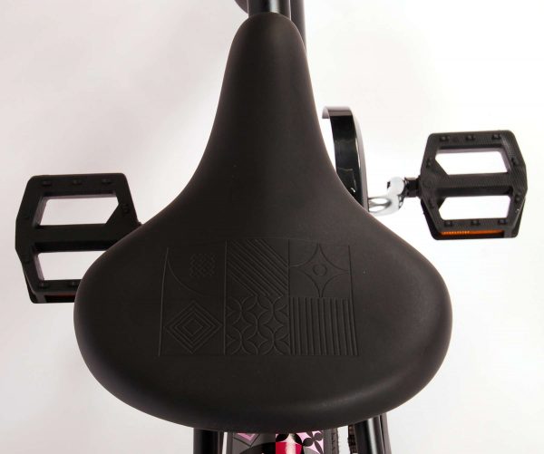 Volare Miracle Cruiser Kinderfiets – Meisjes- 16 inch – Mat Zwart – Prime Collection