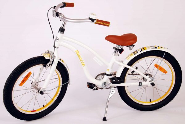 Volare Miracle Cruiser Kinderfiets – Meisjes – 18 inch – Wit – Prime Collection