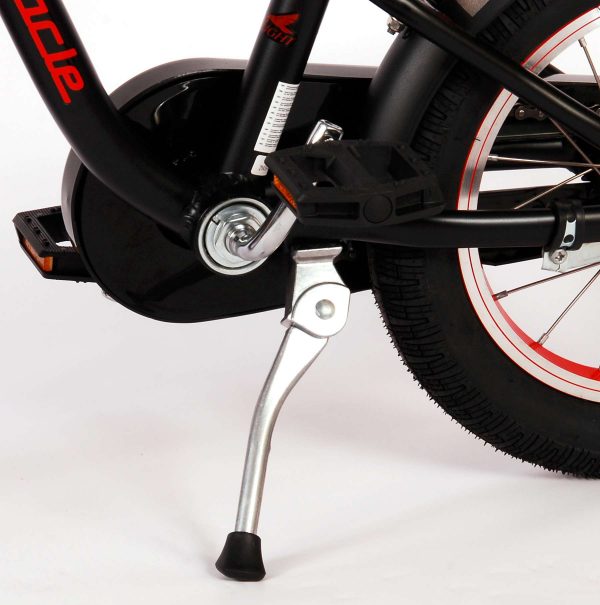 Volare Miracle Cruiser Kinderfiets – Jongens – 14 inch – Mat Zwart – Prime Collection