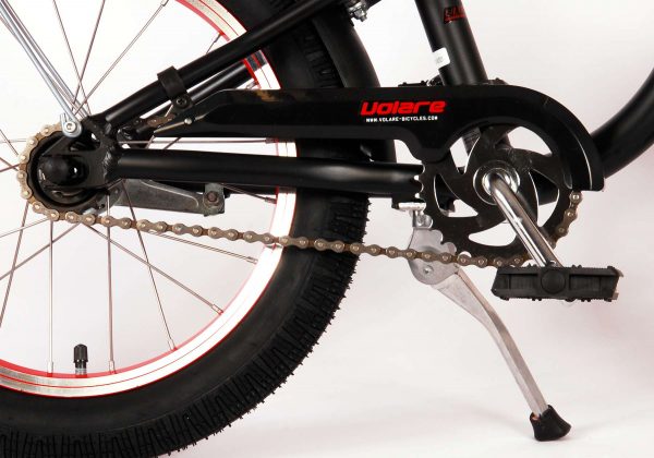 Volare Miracle Cruiser Kinderfiets – Jongens – 16 inch – Mat Zwart – Prime Collection