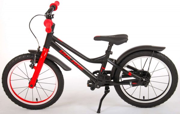 Volare Blaster Kinderfiets – Jongens – 16 inch  – Zwart/Rood – Prime Collection