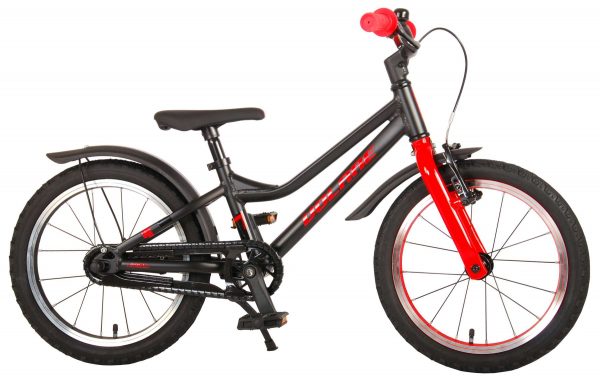 Volare Blaster Kinderfiets – Jongens – 16 inch  – Zwart/Rood – Prime Collection