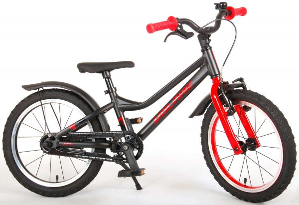 Volare Blaster Kinderfiets – Jongens – 16 inch  – Zwart/Rood – Prime Collection