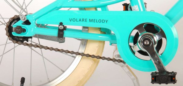 Volare Melody Kinderfiets – Meisjes – 16 inch – Turquoise – Prime Collection