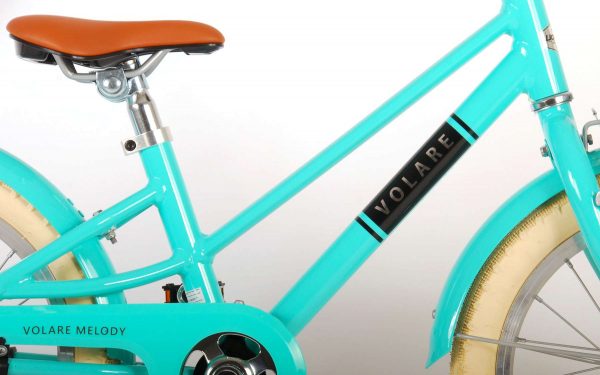 Volare Melody Kinderfiets – Meisjes – 16 inch – Turquoise – Prime Collection