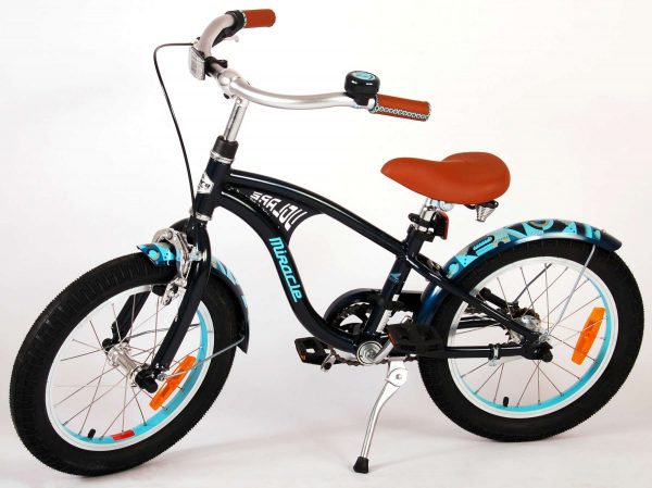Volare Miracle Cruiser Kinderfiets – Jongens – 16 inch – Mat Blauw – Prime Collection