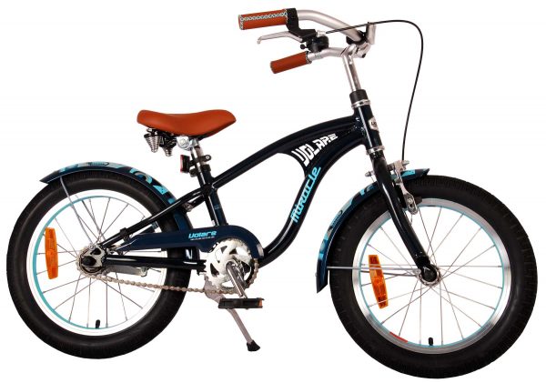 Volare Miracle Cruiser Kinderfiets – Jongens – 16 inch – Mat Blauw – Prime Collection