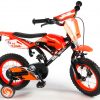 Volare Motorbike Kinderfiets – Jongens – 12 inch – Oranje – 95% afgemonteerd