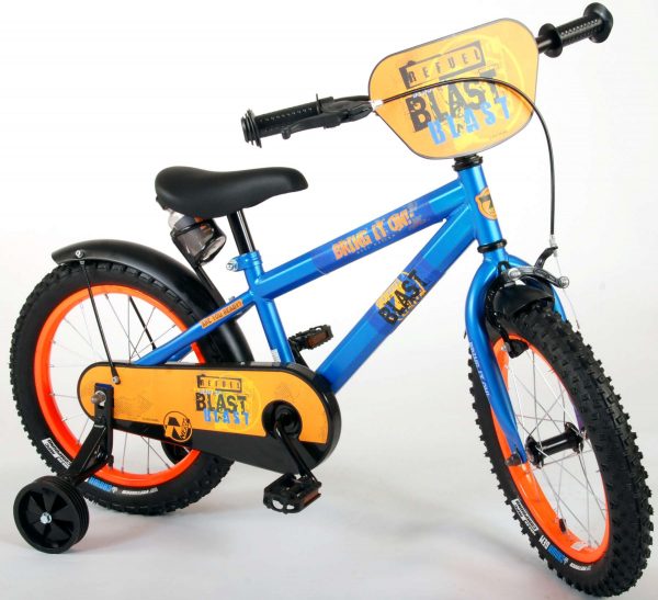 NERF Kinderfiets – Jongens – 16 inch – Satijn Blauw