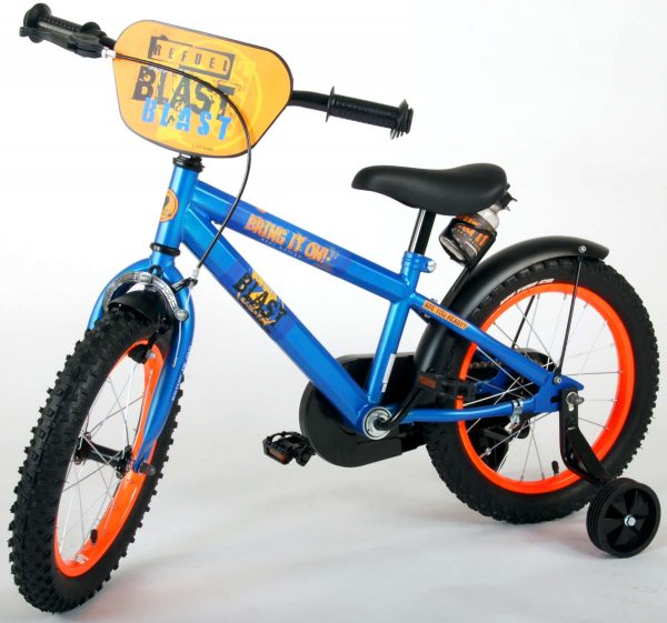 NERF Kinderfiets – Jongens – 16 inch – Satijn Blauw