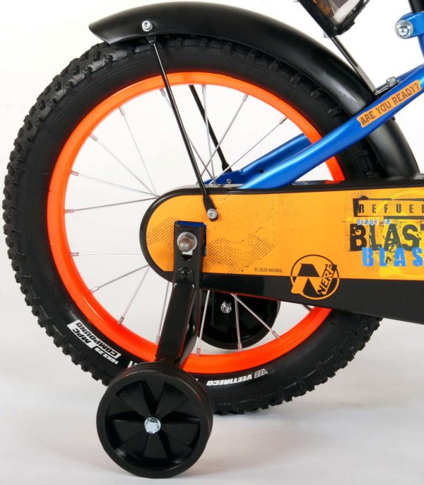 NERF Kinderfiets – Jongens – 16 inch – Satijn Blauw