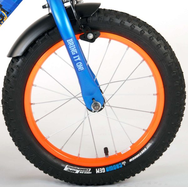 NERF Kinderfiets – Jongens – 16 inch – Satijn Blauw