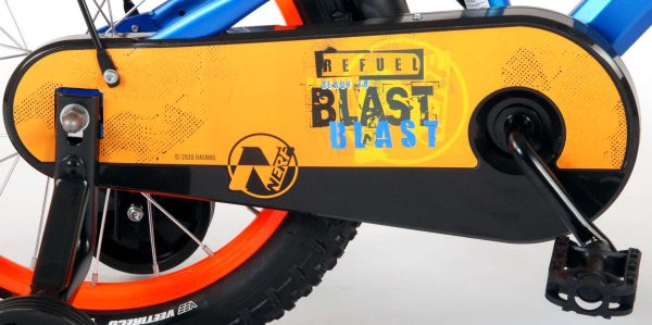 NERF Kinderfiets – Jongens – 16 inch – Satijn Blauw