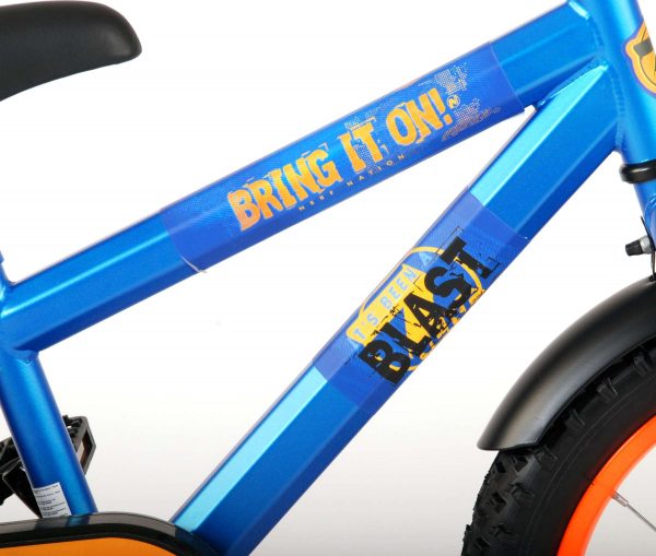 NERF Kinderfiets – Jongens – 16 inch – Satijn Blauw