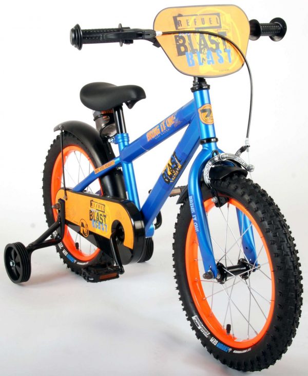 NERF Kinderfiets – Jongens – 16 inch – Satijn Blauw