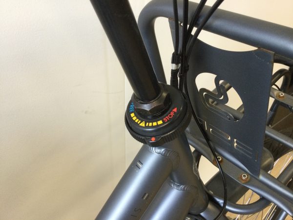 VERKOCHT BSP Metropolis Elektrische Transportfiets N7 Mat Grijs