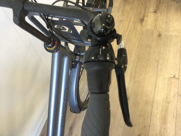 VERKOCHT BSP Metropolis Elektrische Transportfiets N7 Mat Grijs