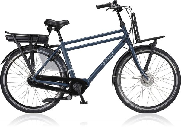 Van Dijck – Adonis mid Disc – Heren E-bike blauw