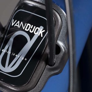 Van Dijck – Phaedra blue M200 Rollerbrake – Dames E-bike blauw 4