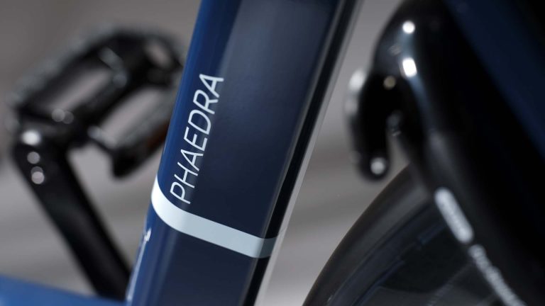 Van Dijck – Phaedra blue M200 Rollerbrake – Dames E-bike blauw 5