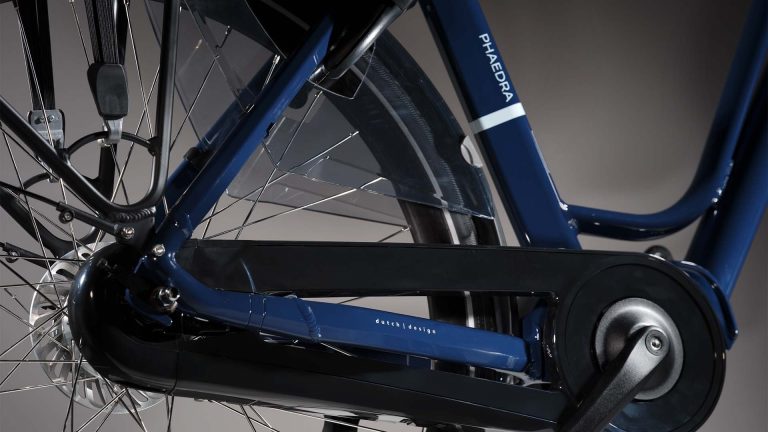Van Dijck – Phaedra blue M200 Rollerbrake – Dames E-bike blauw 6