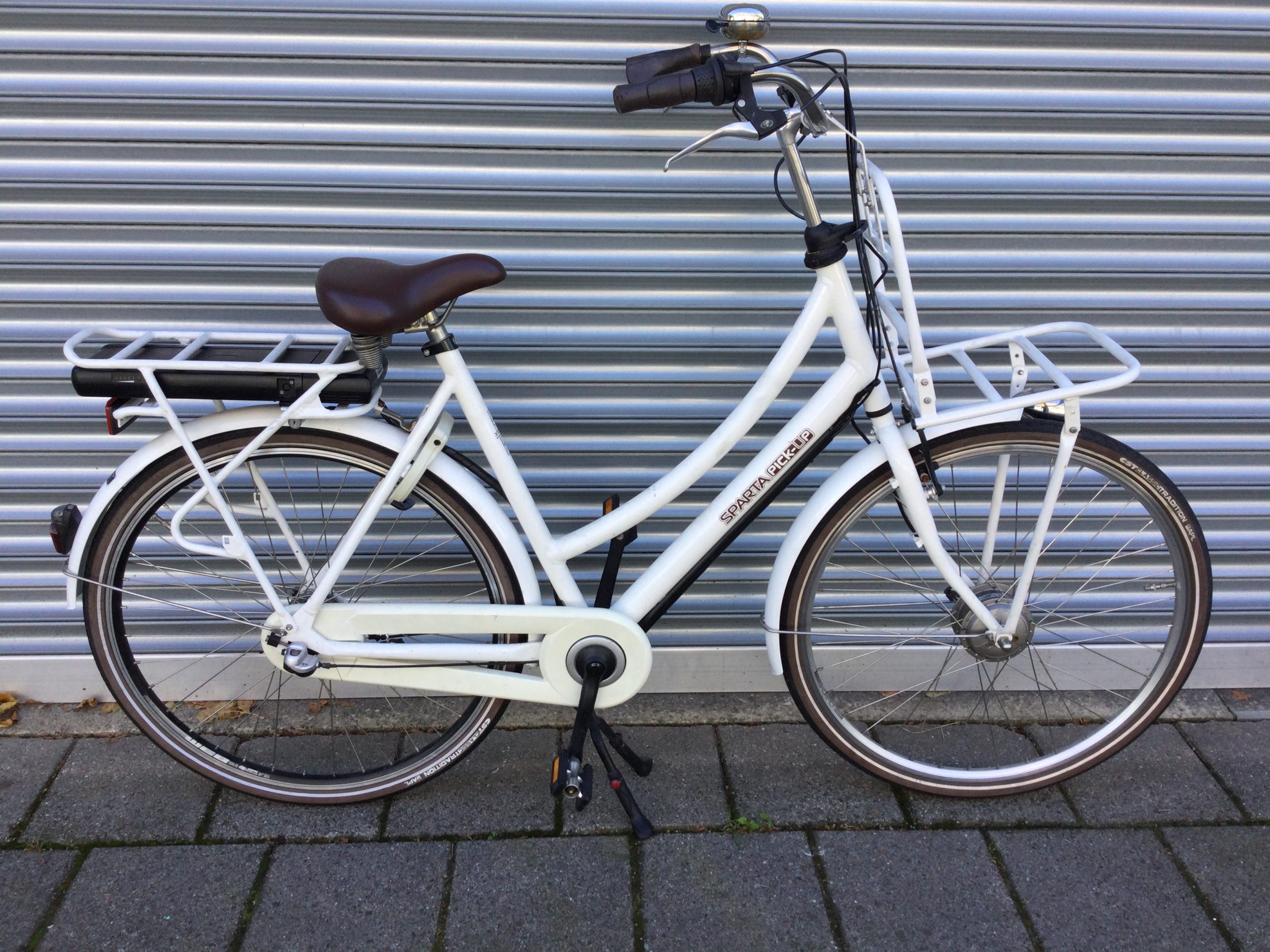 ideologie Trillen uitzending 2e hands Sparta Pick-Up E-Bike N3 28" 57cm Wit - Tweewielershop Almere