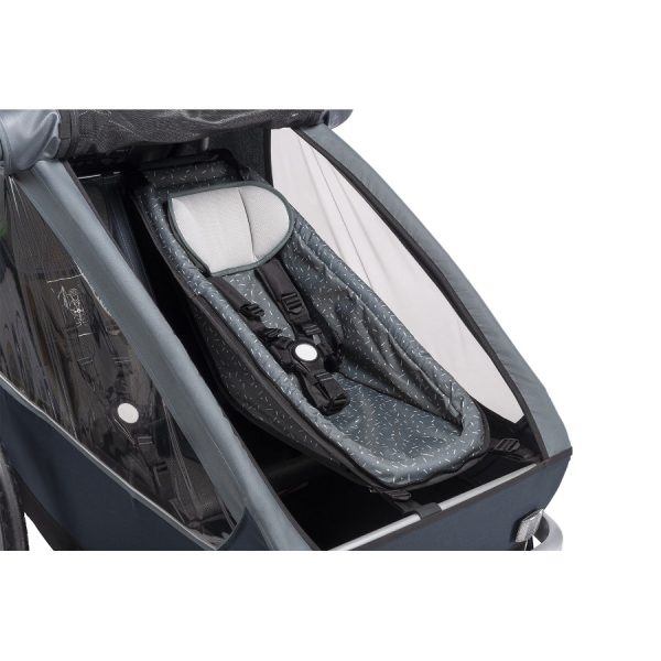 CROOZER Kinderzitje Voor Kid-Modellen Grafiet Blauw