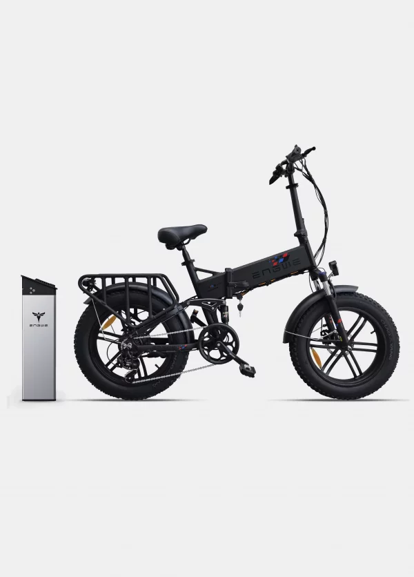 ENGWE Engine X250W E-Fatbike -Hydraulische Remmen EU Versie Zwart