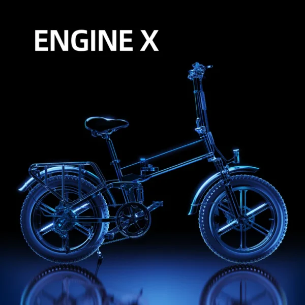 ENGWE Engine X250W E-Fatbike -Hydraulische Remmen EU Versie Wit