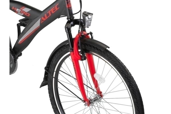 Altec Hero 26 inch Jongensfiets Fire Red