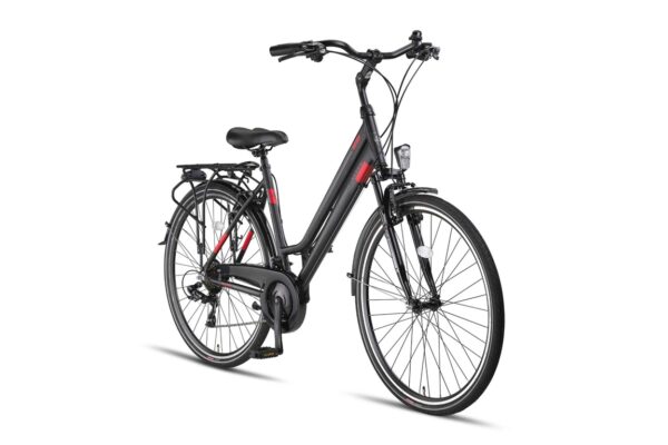Altec Ventura Trekking V-Brakes Dames 28 inch Black-Red  *** VASTE LAGE PRIJS ***