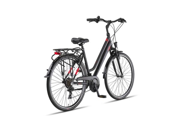 Altec Ventura Trekking V-Brakes Dames 28 inch Black-Red  *** VASTE LAGE PRIJS ***