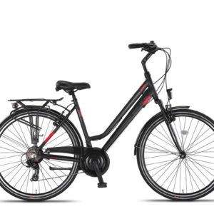 Altec Ventura Trekking V-Brakes Dames 28 inch Black-Red  *** VASTE LAGE PRIJS ***