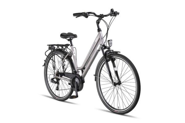 Altec Ventura Trekking V-Brakes Dames 28 inch Fume-Black  *** VASTE LAGE PRIJS ***