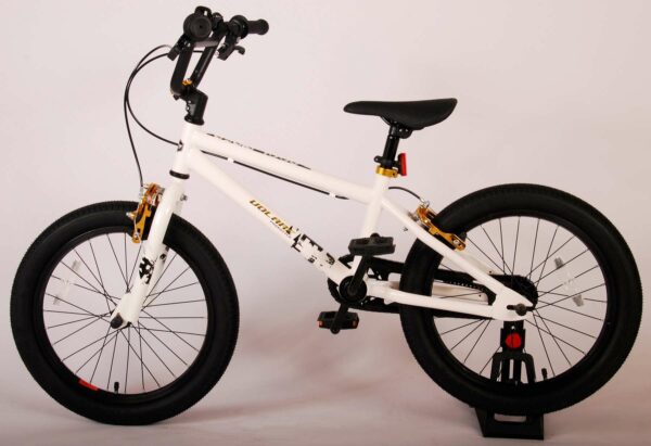 Volare Cool Rider Kinderfiets – Jongens – 18 inch – Wit – 95% afgemonteerd – Prime Collection