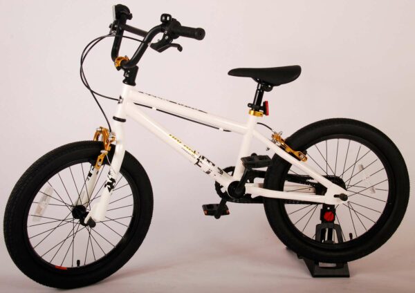 Volare Cool Rider Kinderfiets – Jongens – 18 inch – Wit – 95% afgemonteerd – Prime Collection