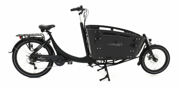 Vogue Superior 2 Elektrische Bakfiets – Matt Black/black