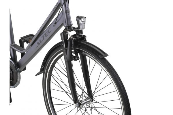 Altec Delta 28 inch Damesfiets N-3 56cm Mat Gray ***ACTIE ***