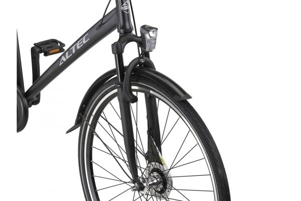 Altec Delta + Plus 28 inch Herenfiets N-3  61cm Mat Zwart ***ACTIE ***