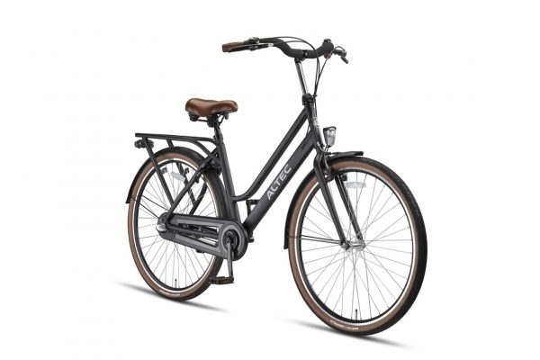 Altec Manta 28 inch Damesfiets N-3 49cm Mat Zwart
