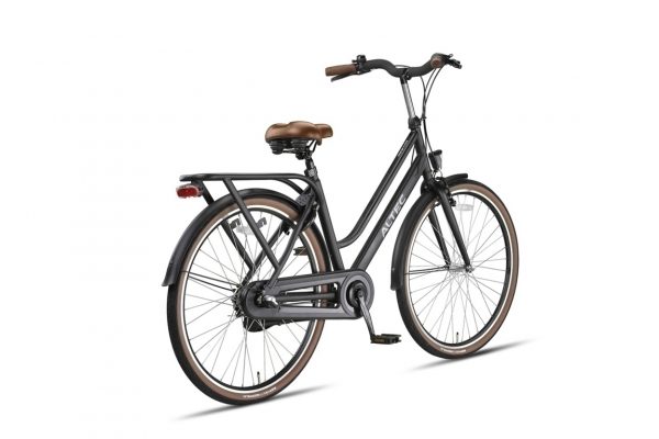 Altec Manta 28 inch Damesfiets N-3 49cm Mat Zwart